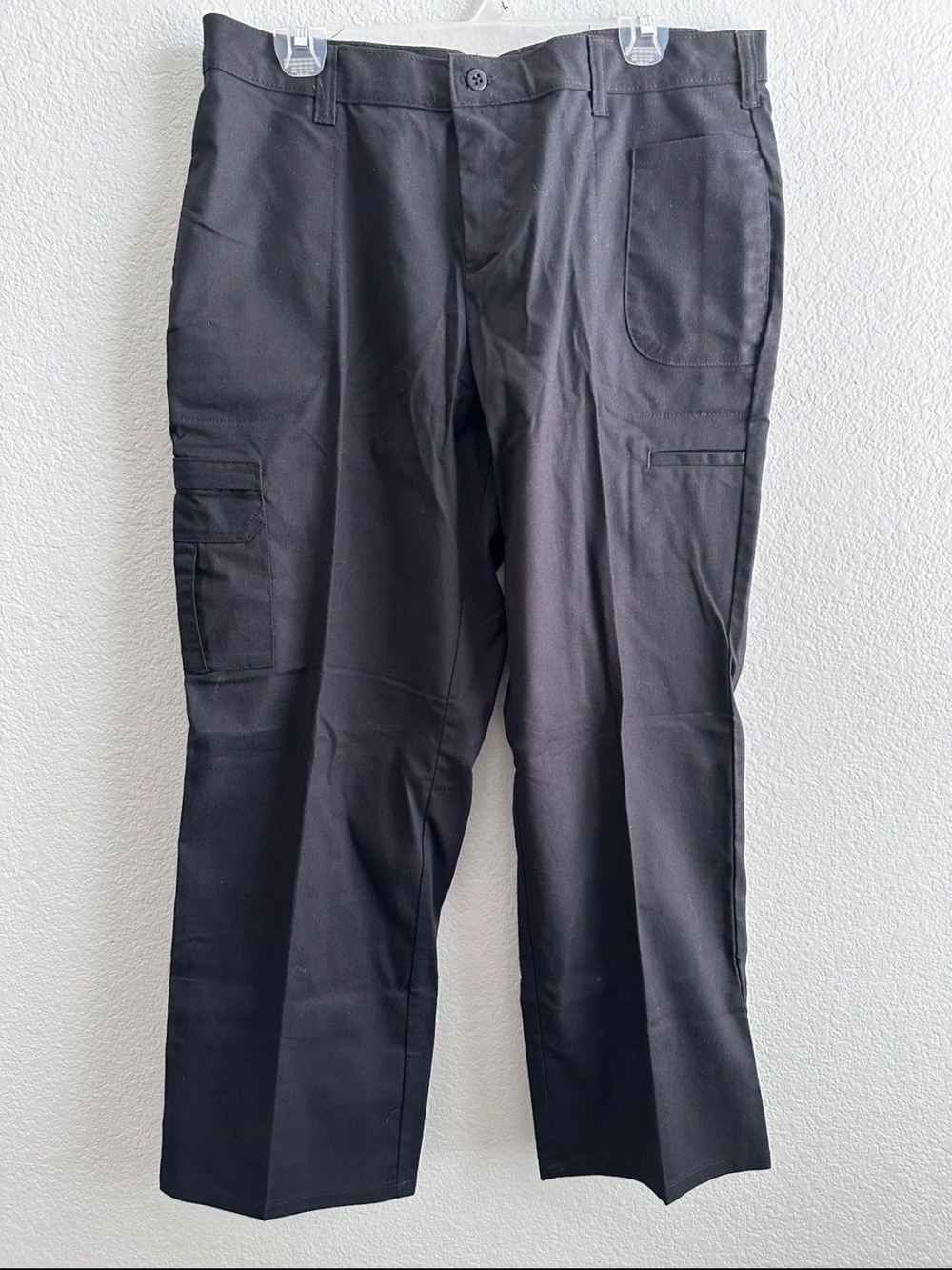 Dickies Women's Straight-Leg Black Utility Pants